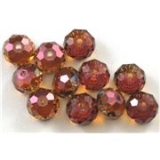 Swarovski Crystal 5040 Briolette Crystal Copper 8mm 
