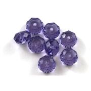 Swarovski Crystal 5040 Briolette Tanzanite 8mm 