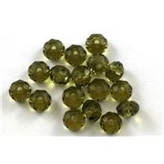 Swarovski Crystal 5040 Briolette Khaki 8mm 