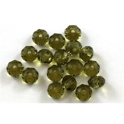 Swarovski Crystal 5040 Briolette Khaki 8mm 