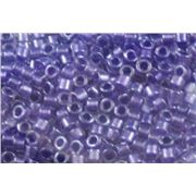 Delica DBR 906 Shimmering Lavender Colour Lined 11/0 - Minimum 3g