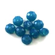 Swarovski Crystal 5040 Briolette Carribean Blue Opal 8mm 