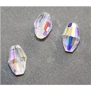 Swarovski Crystal 5200 Oval Crystal AB 7.5x5mm 