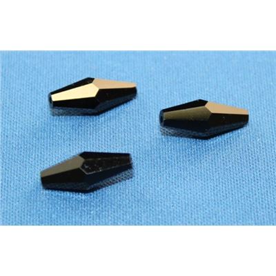 Swarovski Crystal 5205 Diamond Jet 15x6mm 