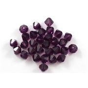 Swarovski Crystal 5328 Bicone Amethyst 5mm 