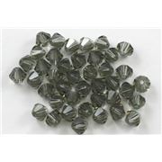 Swarovski Crystal 5328 Bicone Black Diamond 5mm 