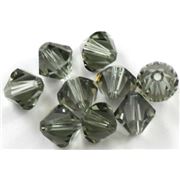 Swarovski Crystal 5328 Bicone Black Diamond 8mm 