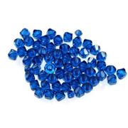 Swarovski Crystal 5328 Bicone Capri Blue 4mm 