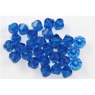 Swarovski Crystal 5328 Bicone Capri Blue 5mm 