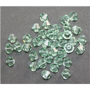 Swarovski Crystal 5328 Bicone Chrysolite 4mm 