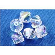 Swarovski Crystal 5328 Bicone Crystal AB 10mm 
