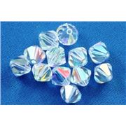 Swarovski Crystal 5328 Bicone Crystal AB 8mm 