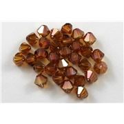 Swarovski Crystal 5328 Bicone Crystal Copper 5mm 