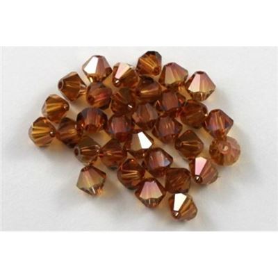Swarovski Crystal 5328 Bicone Crystal Copper 5mm 