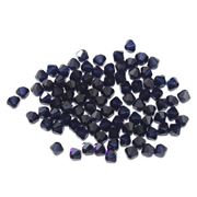 Swarovski Crystal 5328 Bicone Dark Indigo 4mm 