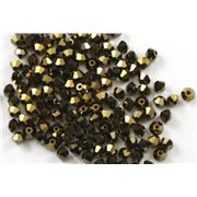 Swarovski Crystal 5328 Bicone Dorado x 2 3mm 