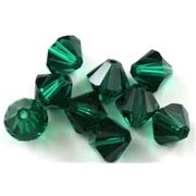 Swarovski Crystal 5328 Bicone Emerald 8mm 