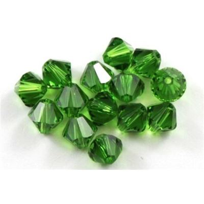 Swarovski Crystal 5328 Bicone Fern Green 8mm 