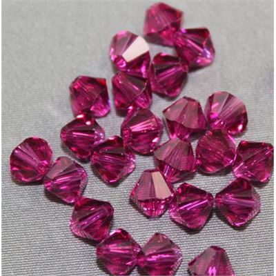 Swarovski Crystal 5328 Bicone Fuchsia 6mm 