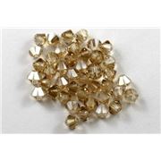 Swarovski Crystal 5328 Bicone Golden Shadow 5mm 