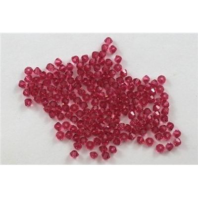 Swarovski Crystal 5328 Bicone Indian Pink 3mm 