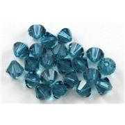 Swarovski Crystal 5328 Bicone Indicolite 6mm 