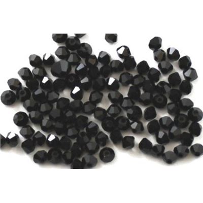 Swarovski Crystal 5328 Bicone Jet 3mm 