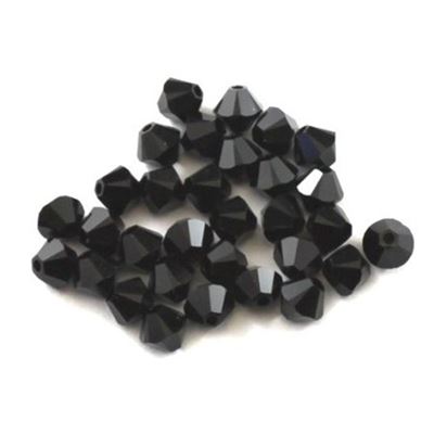 Swarovski Crystal 5328 Bicone Jet 5mm 