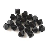 Swarovski Crystal 5328 Bicone Jet 6mm 