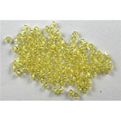 Swarovski Crystal 5328 Bicone Jonquil 3mm 