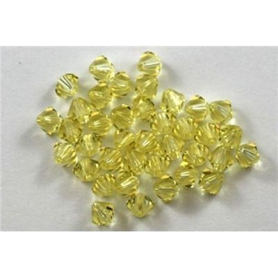 Swarovski Crystal 5328 Bicone Jonquil 5mm 