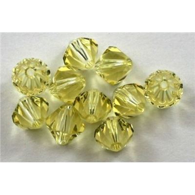 Swarovski Crystal 5328 Bicone Jonquil 8mm 