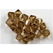 Swarovski Crystal 5328 Bicone Light Colorado 6mm 