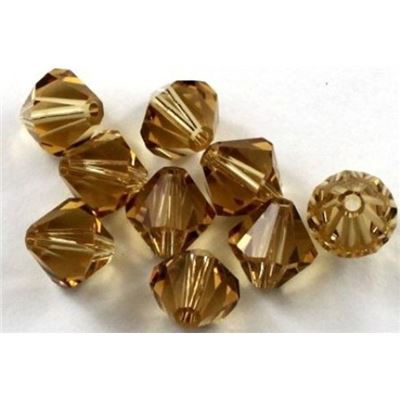 Swarovski Crystal 5328 Bicone Light Colorado 8mm 