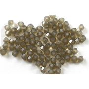 Swarovski Crystal 5328 Bicone Light Grey Opal 3mm 