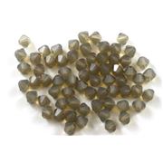 Swarovski Crystal 5328 Bicone Light Grey Opal 4mm 