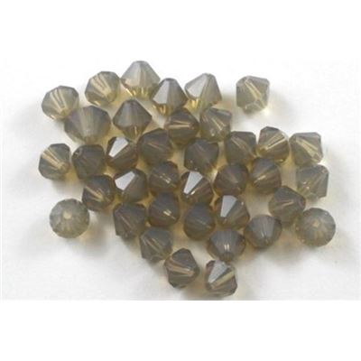 Swarovski Crystal 5328 Bicone Light Grey Opal 5mm 