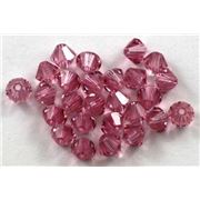 Swarovski Crystal 5328 Bicone Light Rose 5mm 