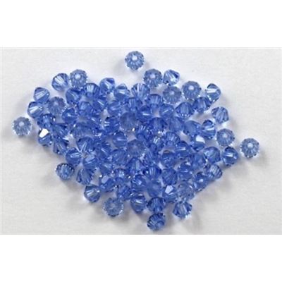 Swarovski Crystal 5328 Bicone Light Sapphire 3mm 