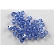 Swarovski Crystal 5328 Bicone Light Sapphire 4mm 