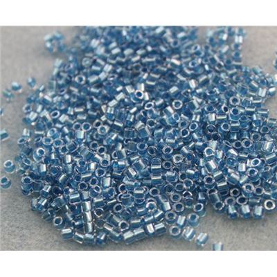 Delica DBL 905 Blue Silver Lined 8/0 - Minimum 5g