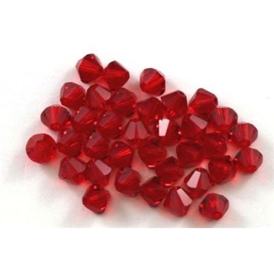 Swarovski Crystal 5328 Bicone Light Siam 5mm 