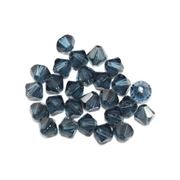 Swarovski Crystal 5328 Bicone Montana 5mm 