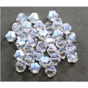 Swarovski Crystal 5328 Bicone Crystal Moonlight 4mm 
