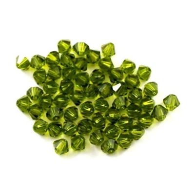 Swarovski Crystal 5328 Bicone Olive 4mm 