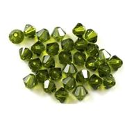 Swarovski Crystal 5328 Bicone Olive 5mm 