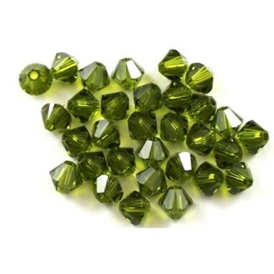 Swarovski Crystal 5328 Bicone Olive 5mm 