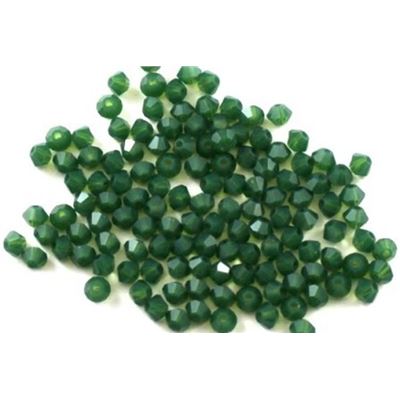 Swarovski Crystal 5328 Bicone Palace Green Opal 3mm 