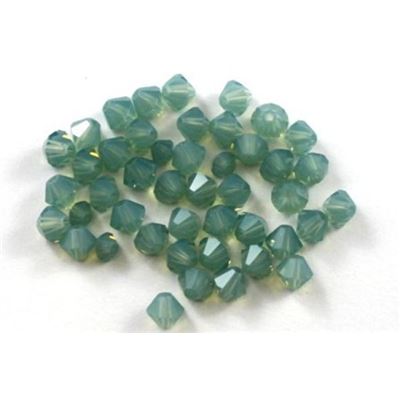 Swarovski Crystal 5328 Bicone Pacific Opal 4mm 