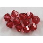 Swarovski Crystal 5328 Bicone Padparadscha 6mm 